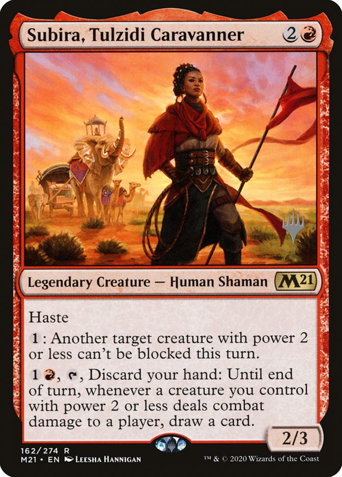 Subira, Tulzidi Caravanner (Promo Pack) [Core Set 2021 Promos] | Empire Gaming NC