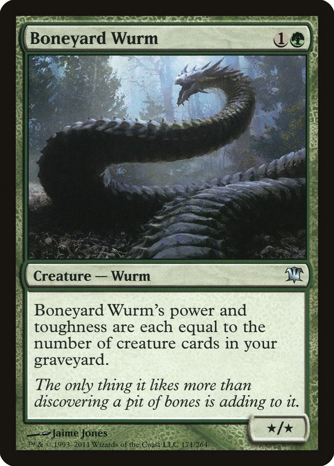 Boneyard Wurm [Innistrad] | Empire Gaming NC