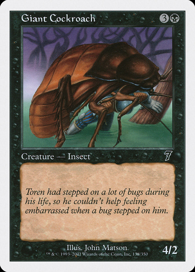 Giant Cockroach [Seventh Edition] | Empire Gaming NC