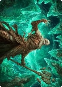 Draugr Necromancer Art Card [Kaldheim: Art Series] | Empire Gaming NC