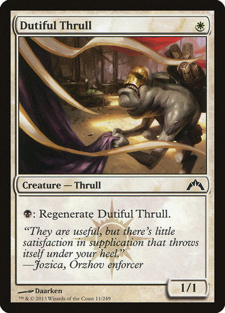 Dutiful Thrull [Gatecrash] | Empire Gaming NC