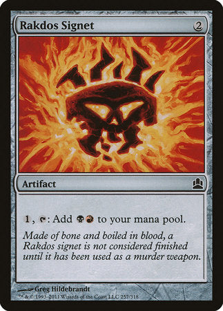 Rakdos Signet [Commander 2011] | Empire Gaming NC