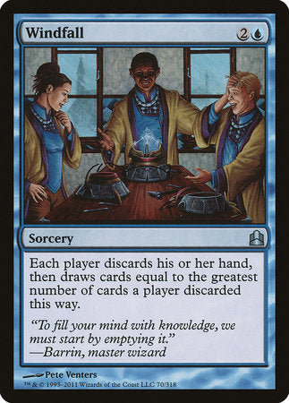 Windfall [Commander 2011] | Empire Gaming NC