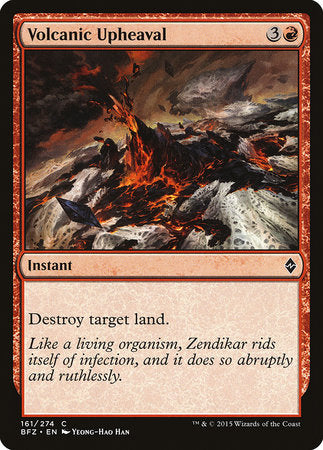 Volcanic Upheaval [Battle for Zendikar] | Empire Gaming NC