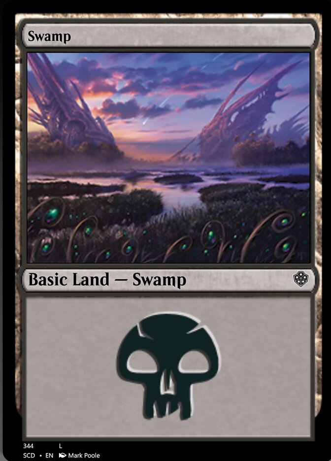 Swamp (344) [Starter Commander Decks] | Empire Gaming NC