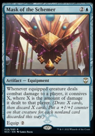 Mask of the Schemer (Promo Pack) [Streets of New Capenna Commander Promos] | Empire Gaming NC