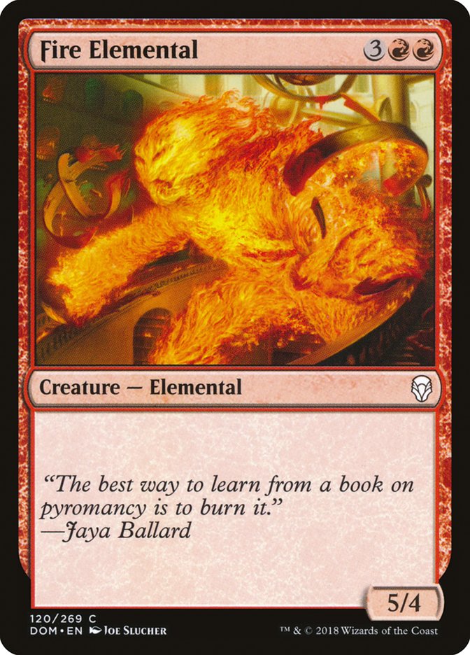 Fire Elemental [Dominaria] | Empire Gaming NC