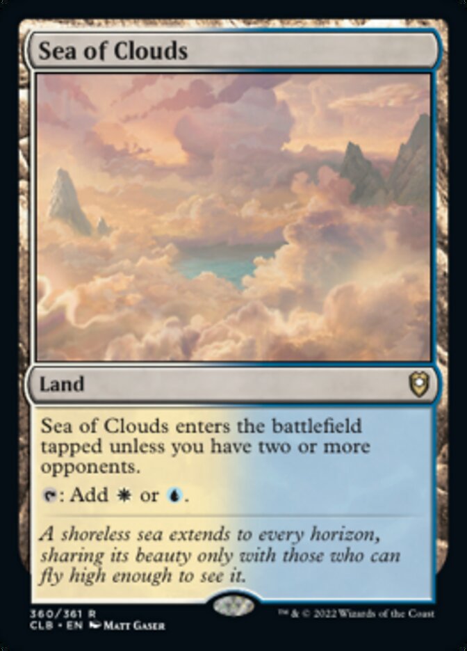 Sea of Clouds [Commander Legends: Battle for Baldur's Gate] | Empire Gaming NC
