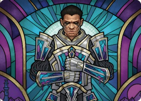 Aron, Benalia's Ruin Art Card [Dominaria United Art Series] | Empire Gaming NC