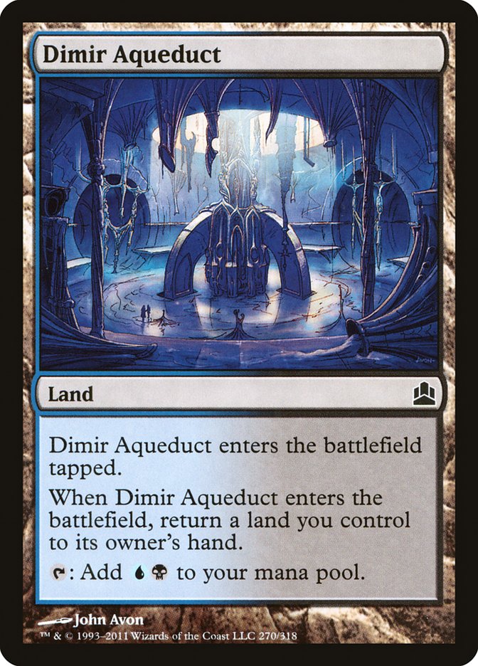 Dimir Aqueduct [Commander 2011] | Empire Gaming NC