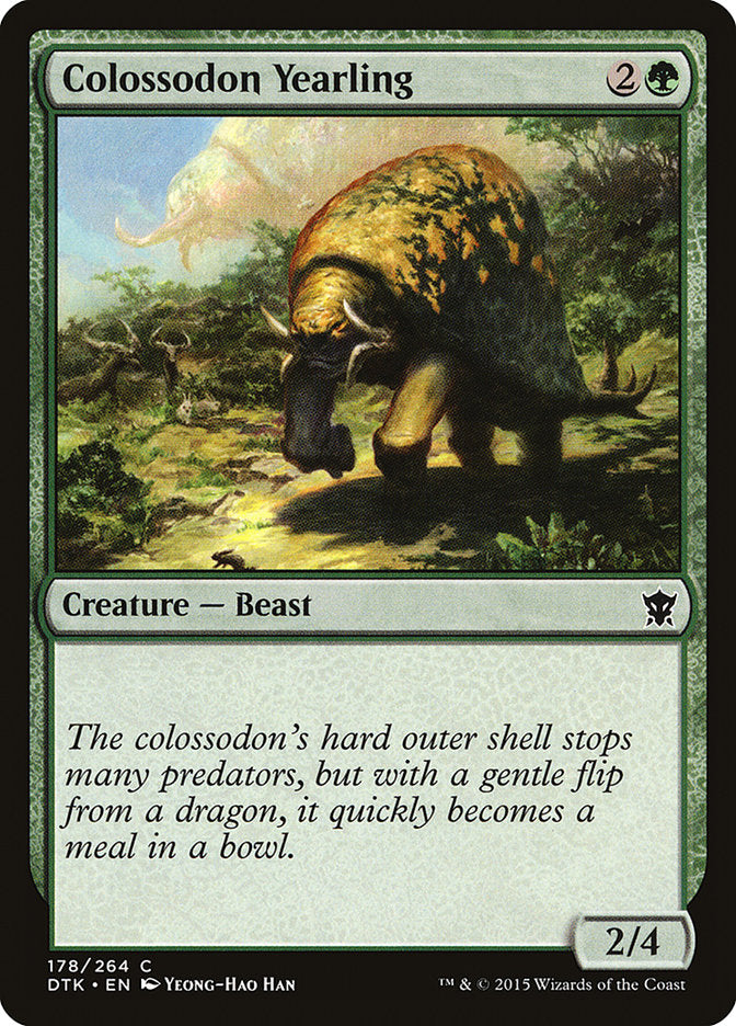 Colossodon Yearling [Dragons of Tarkir] | Empire Gaming NC