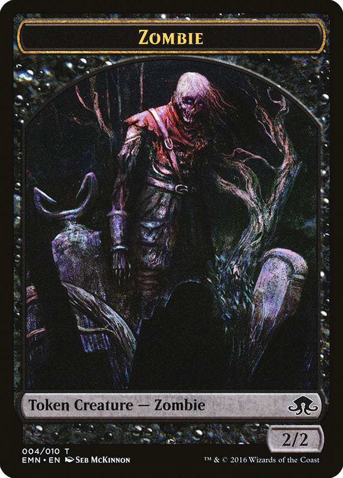 Zombie (004/010) [Eldritch Moon Tokens] | Empire Gaming NC