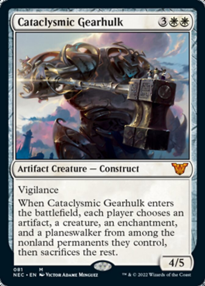 Cataclysmic Gearhulk [Kamigawa: Neon Dynasty Commander] | Empire Gaming NC