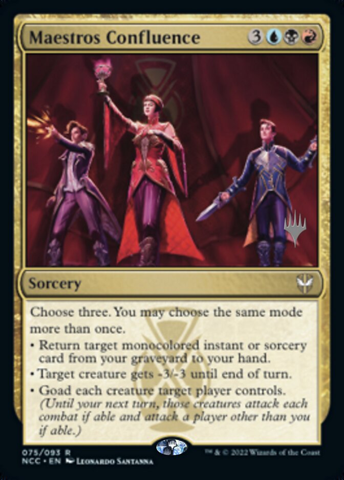 Maestros Confluence (Promo Pack) [Streets of New Capenna Commander Promos] | Empire Gaming NC
