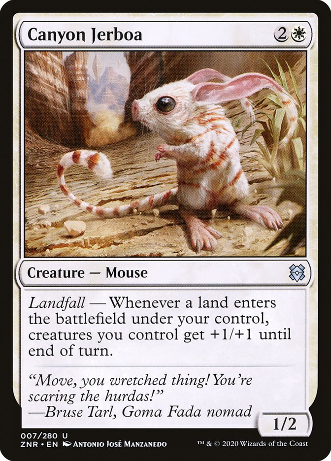 Canyon Jerboa [Zendikar Rising] | Empire Gaming NC