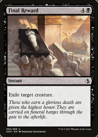 Final Reward [Amonkhet] | Empire Gaming NC