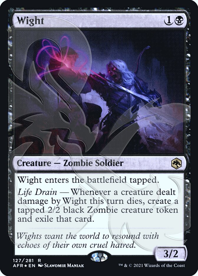 Wight (Ampersand Promo) [Dungeons & Dragons: Adventures in the Forgotten Realms Promos] | Empire Gaming NC