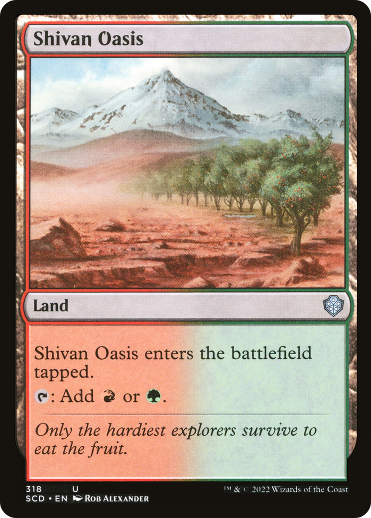 Shivan Oasis [Starter Commander Decks] | Empire Gaming NC