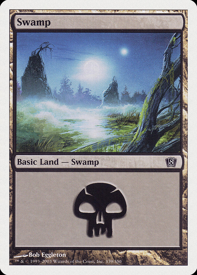 Swamp (339) [Eighth Edition] | Empire Gaming NC