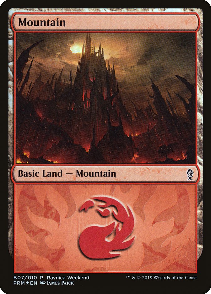 Mountain (B07) [Ravnica Allegiance Guild Kit] | Empire Gaming NC