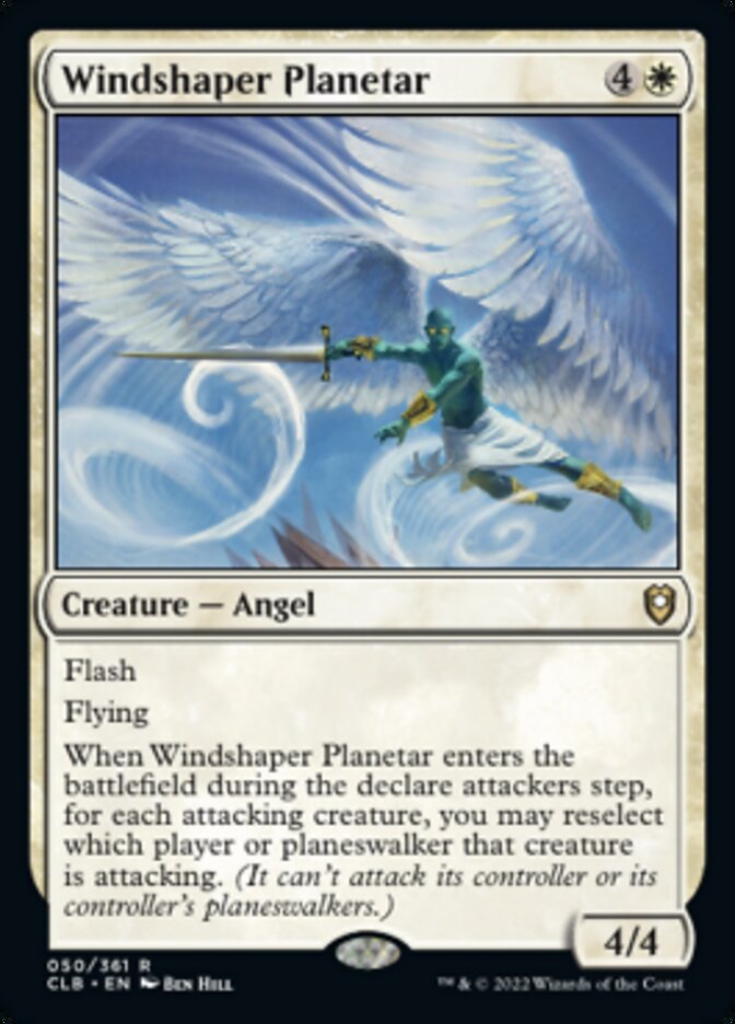 Windshaper Planetar [Commander Legends: Battle for Baldur's Gate] | Empire Gaming NC