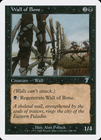 Wall of Bone [Seventh Edition] | Empire Gaming NC