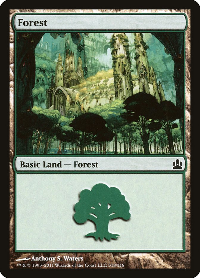 Forest (318) [Commander 2011] | Empire Gaming NC