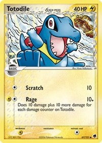 Totodile (Delta Species) (67) [Dragon Frontiers] | Empire Gaming NC