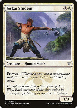 Jeskai Student [Khans of Tarkir] | Empire Gaming NC