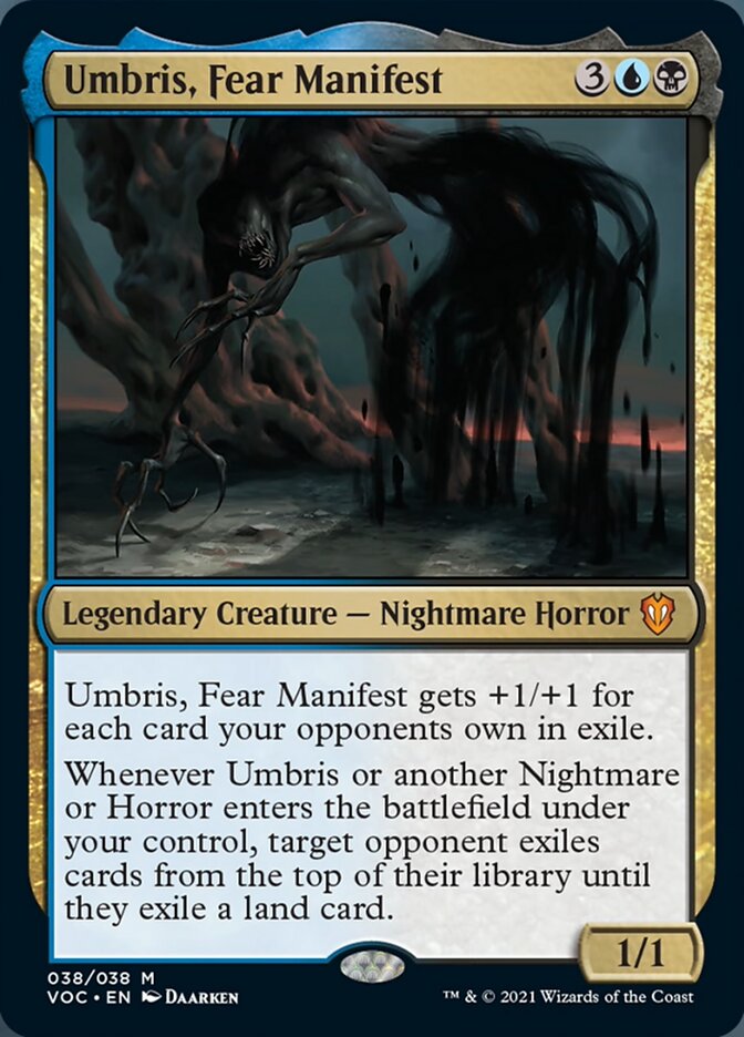 Umbris, Fear Manifest [Innistrad: Crimson Vow Commander] | Empire Gaming NC