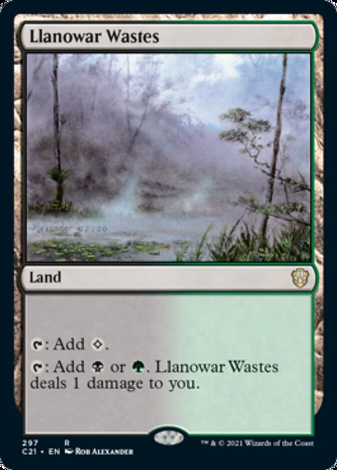 Llanowar Wastes [Commander 2021] | Empire Gaming NC