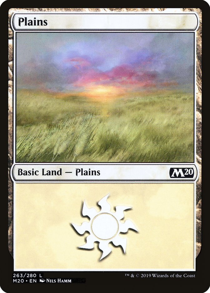 Plains (#263) [Core Set 2020] | Empire Gaming NC