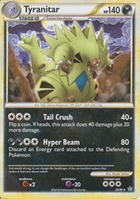 Tyranitar (26) [Unleashed] | Empire Gaming NC