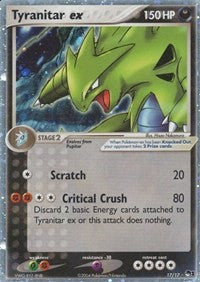 Tyranitar ex (Holo) (17) [POP Series 1] | Empire Gaming NC