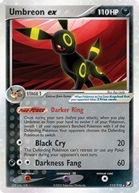 Umbreon ex (112) [Unseen Forces] | Empire Gaming NC