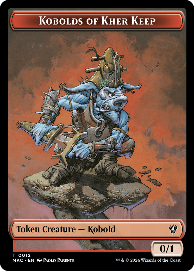 Soldier // Kobolds of Kher Keep Double-Sided Token [Murders at Karlov Manor Commander Tokens] | Empire Gaming NC