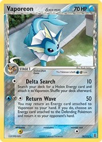 Vaporeon (Delta Species) (18) [Delta Species] | Empire Gaming NC