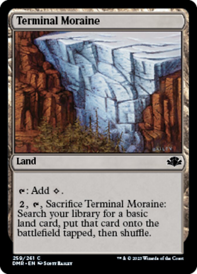 Terminal Moraine [Dominaria Remastered] | Empire Gaming NC