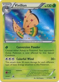 Vivillon (High Plains [Orange]) (17) [XY Base Set] | Empire Gaming NC