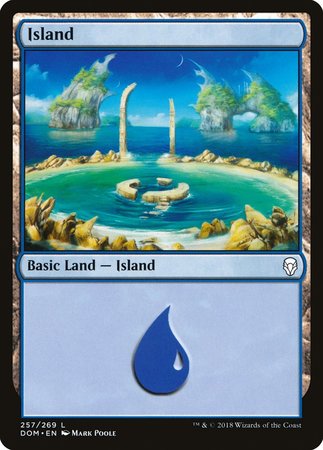 Island (257) [Dominaria] | Empire Gaming NC