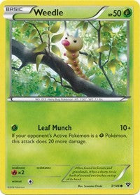 Weedle (3) [XY Base Set] | Empire Gaming NC