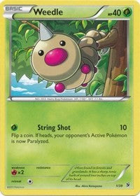 Weedle (1) [Kalos Starter Set] | Empire Gaming NC