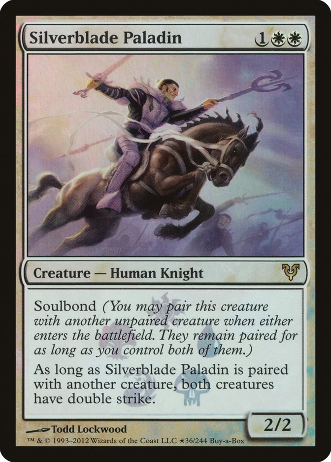 Silverblade Paladin (Buy-A-Box) [Avacyn Restored Promos] | Empire Gaming NC