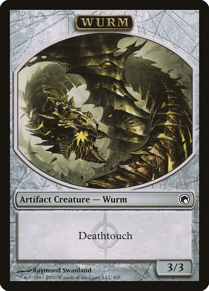 Wurm (Deathtouch) [Scars of Mirrodin Tokens] | Empire Gaming NC