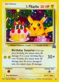 Pikachu (Birthday) (24) [WoTC Promo] | Empire Gaming NC