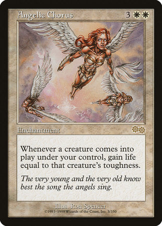 Angelic Chorus [Urza's Saga] | Empire Gaming NC