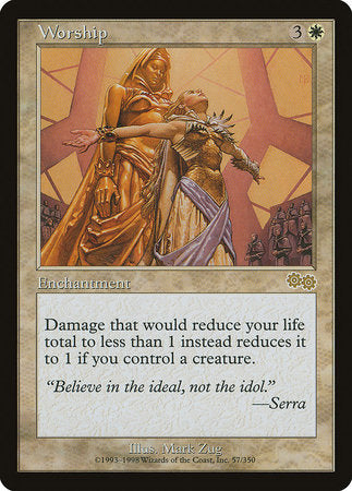 Worship [Urza's Saga] | Empire Gaming NC