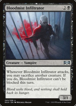 Bloodmist Infiltrator [Ravnica Allegiance] | Empire Gaming NC