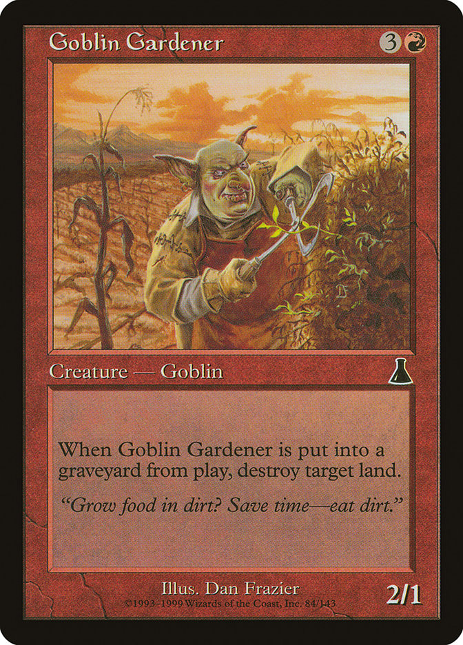 Goblin Gardener [Urza's Destiny] | Empire Gaming NC