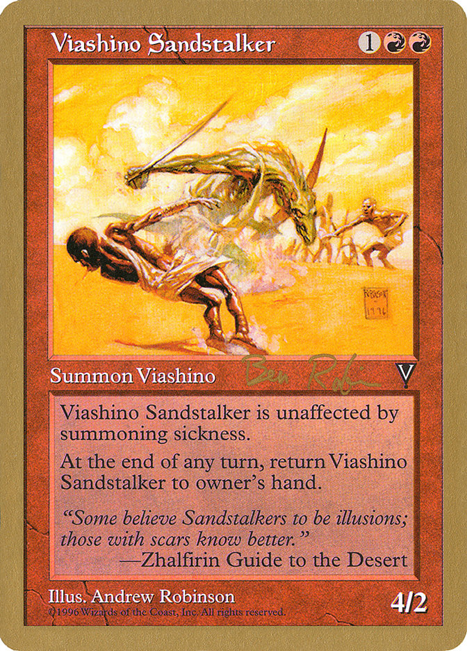 Viashino Sandstalker (Ben Rubin) [World Championship Decks 1998] | Empire Gaming NC